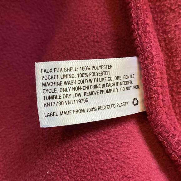 Universal Thread Women’s Sherpa Anorak Jacket size L NWT purple color block - Picture 6 of 9